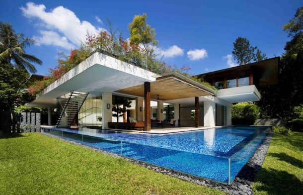 Gorgeous modern house with pool 