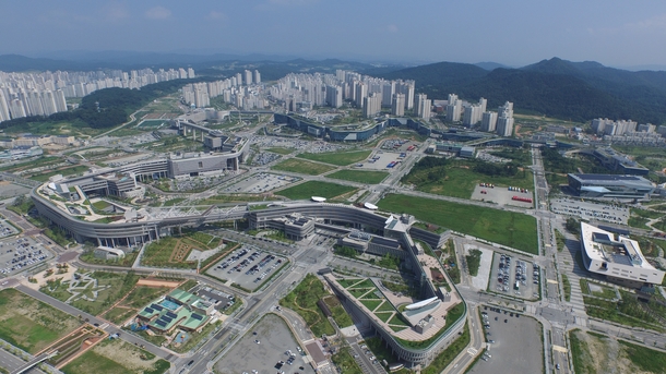 Government Complex at Sejong City South Korea