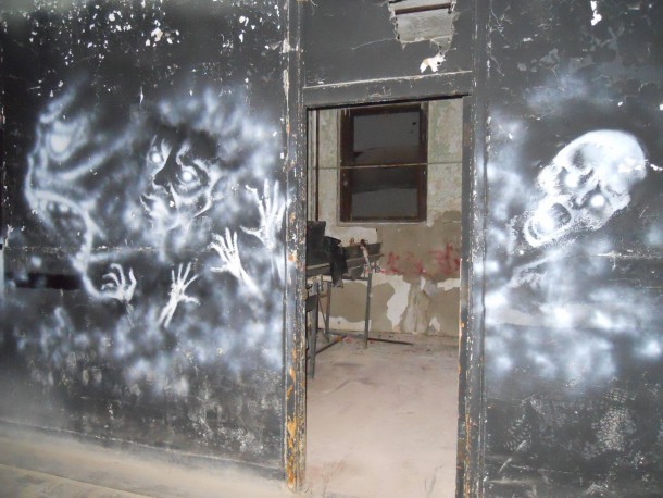 Graffiti from Waverly Hills Sanatorium in Louisville Kentucky 