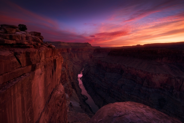 Grand Canyon National Park Arizona USA  AM at Toroweap Overlook writes photographer Yegor Malinovskii 