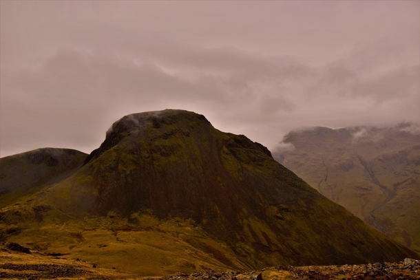 Great Gable looking sinister the other week in the Lake District UK 