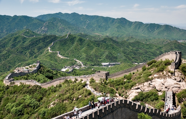 Great Wall of China at Badaling 