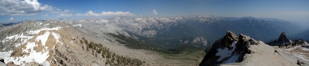 Great Western Divide from Alta Peak CA 