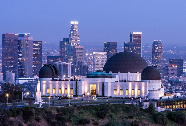 Griffith Observatory Museum in Los Angeles California