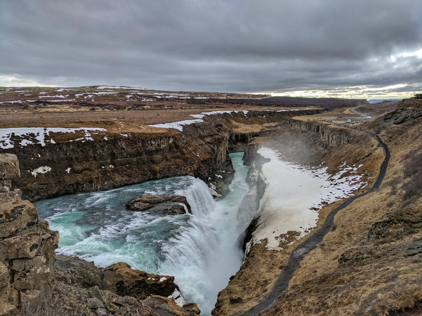 Gullfoss Waterfall - Iceland 