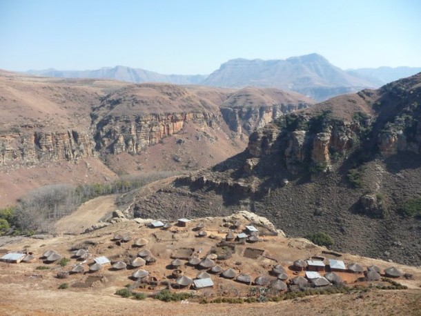 Ha Challa most beautiful village in Lesotho 