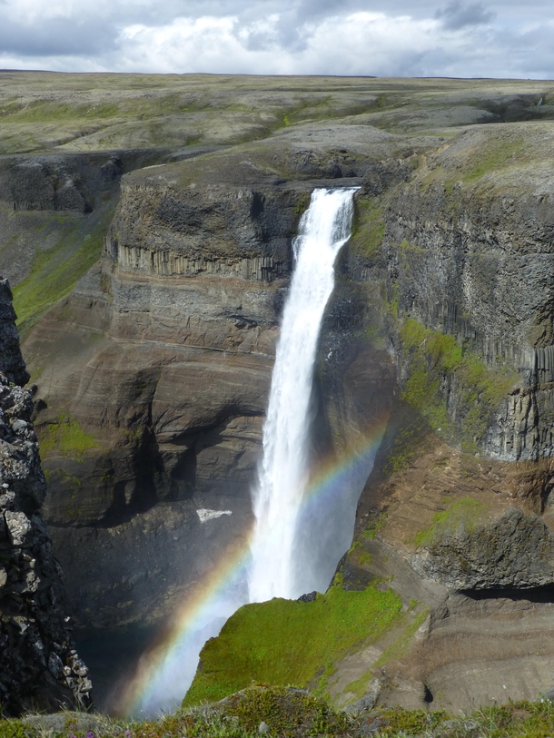 Haifoss waterfall Iceland