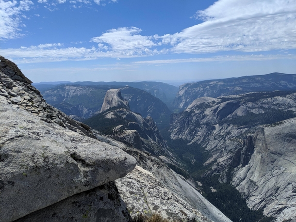 Half Dome from above