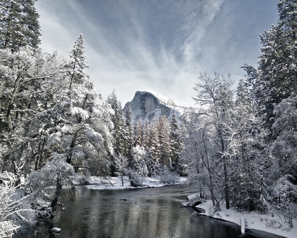 Half Dome in Yosemite National Park 