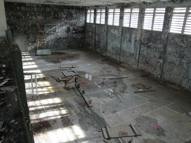 hauntingly beautiful gym in pripyat chernobyl album in comments 