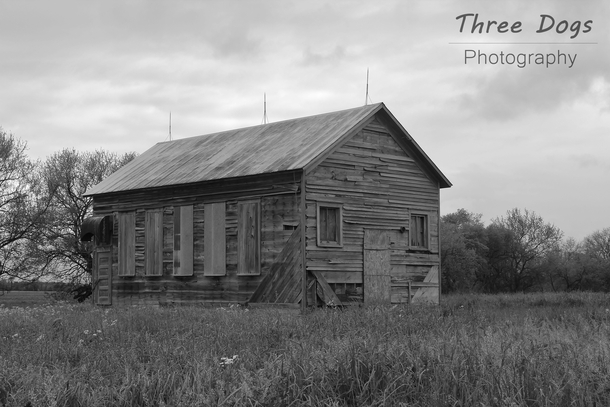 Heres a one-room schoolhouse It was destroyed by an arsonist shortly after I took this photo This is why I refuse to give out locations Illinois