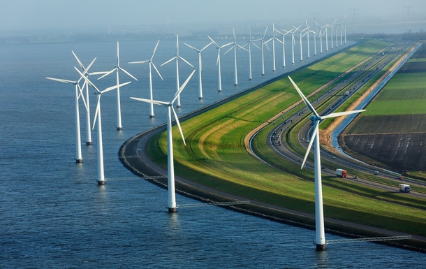 Highway in The Netherlands 