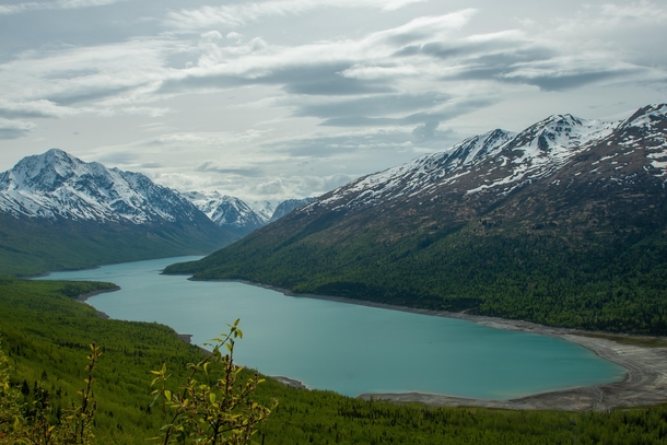 Hiking is worthy only with these kind of views Eklutna Lake Chugach State Park Alaska