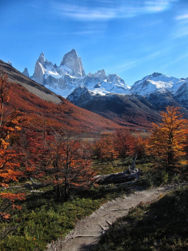 Hiking to Mt Fitzroy in Argentina 