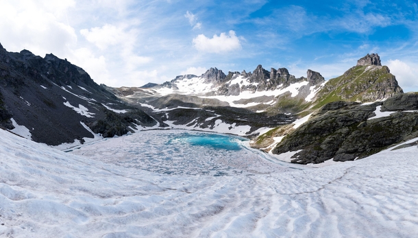 Hiking will always reward you with amazing views - Wildsee St Gallen Switzerland 