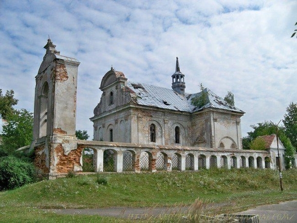 Holy Trinity Church in Bilyi Kamen White Stone Ukraine