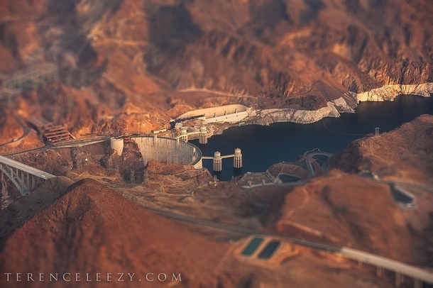 Hoover Dam from above  Photo by Terence Leezy