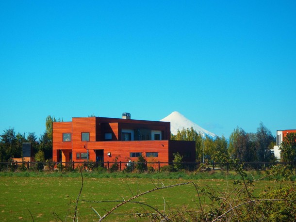 House on Lake Llanguihue Chile 