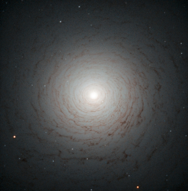 Hubble Image of the center of galaxy NGC  