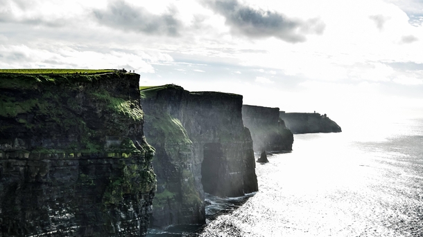 I also visited the Cliffs of Moher in Ireland on my first voyage across the Atlantic 