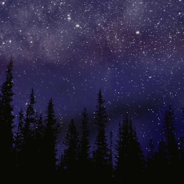 I forgot how much I love drawing starscapes