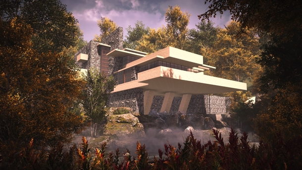 I made Frank Lloyd Wrights Fallingwater House in Far Cry 