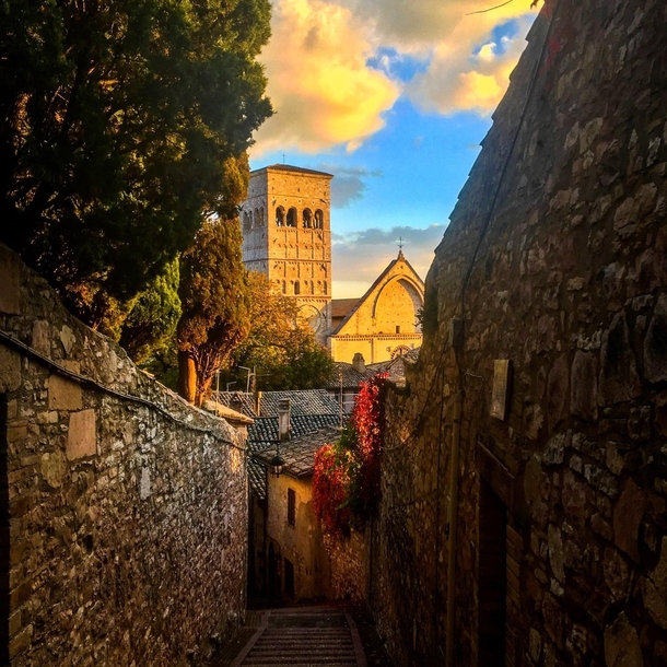 I too took a picture of Assisi And I agree amazing city