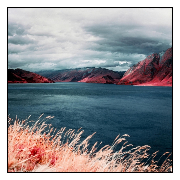 I took some infrared film to Lake Hwea New Zealand 