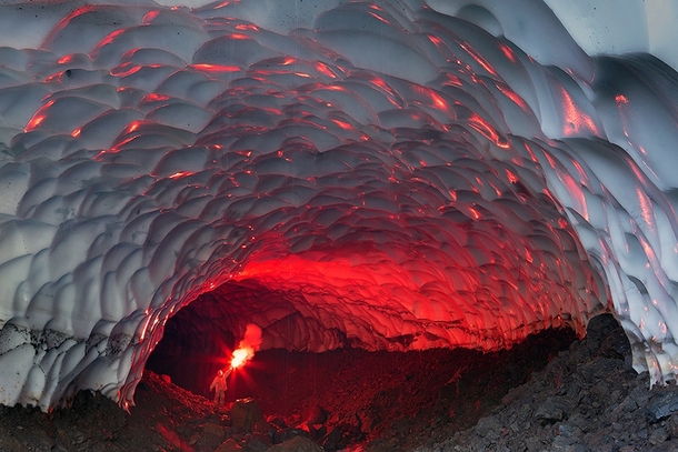Ice Cave in Russia x-post from rpics 