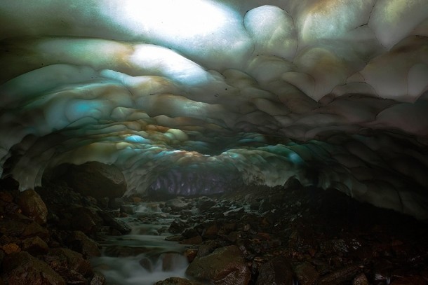 Ice Caves of Kamchatka Russia  Photo by Denis Budkov