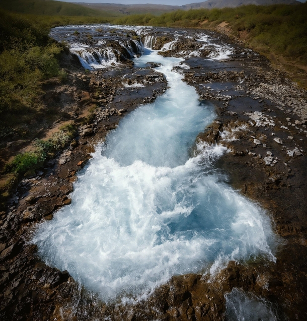 Iceland land of beautiful waterfalls 
