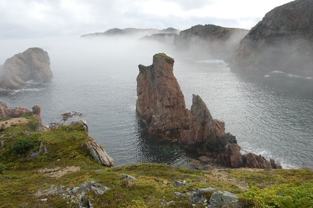 If theres ever been a mysterious looking place its this- French Beach Newfoundland 