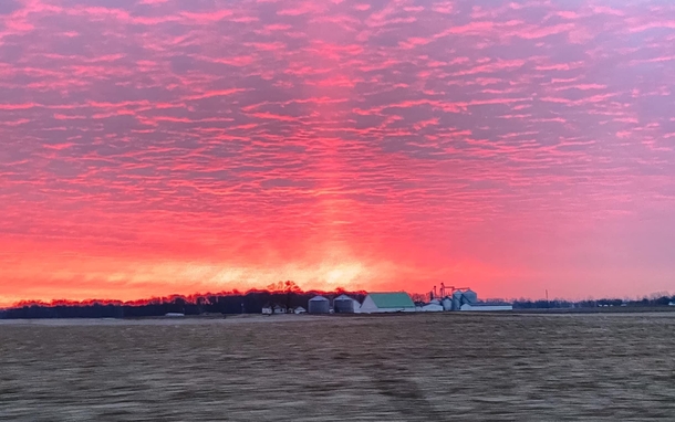 Indiana sunrise stolen from a friend