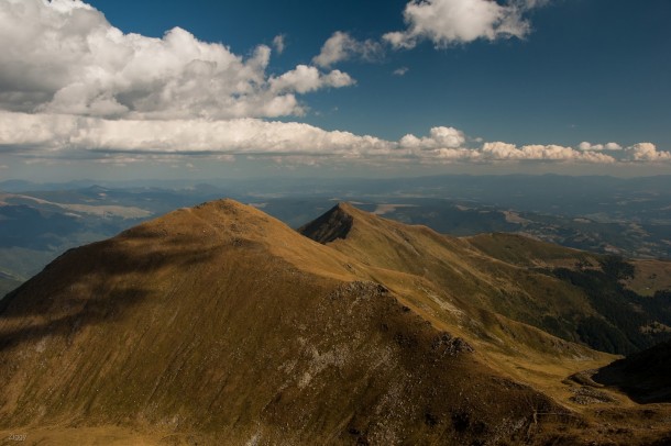 Ineut and Rou Peaks in Carpathian Mountains Romania   Pop Laureniu