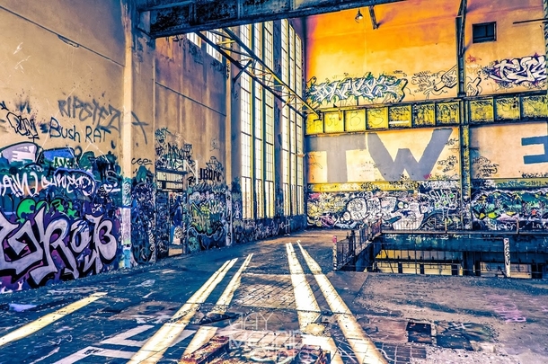 Inside Abandoned Power Station in Fremantle Western Australia by Jay McBride 