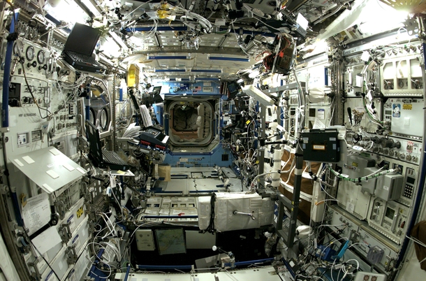 Inside the ISS 