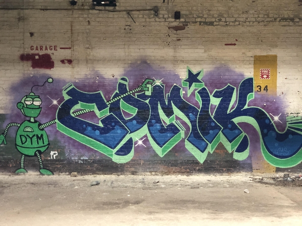 Inspired by another graffiti post Large abandoned factory with s of master class pieces