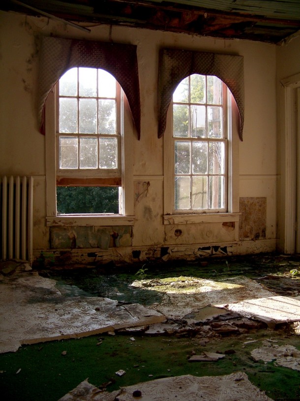 Interior Decay Abandoned Hotel West Virginia x 