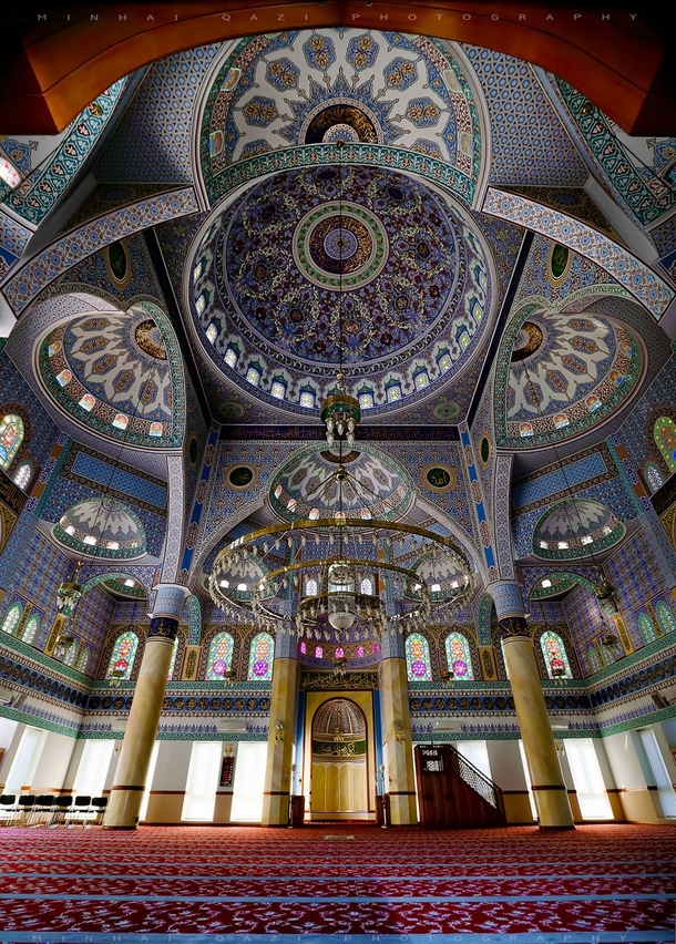 Interior Of Sukh Chayn Mavi Mosque Lahore Pakistan By Minhaj Qazi 