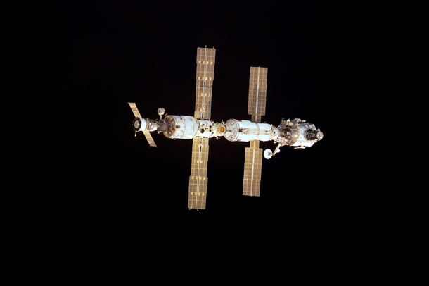 International Space Station at the Start of Expedition  