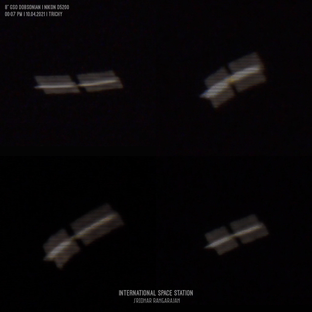 International Space Station from terrace