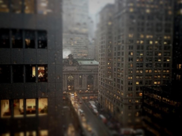 ITAP a picture from my office on a rainy NYC day