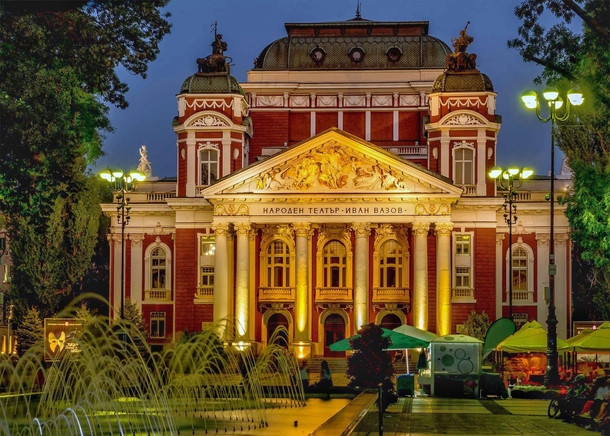 Ivan Vazov National Theatre Sofia Bulgaria