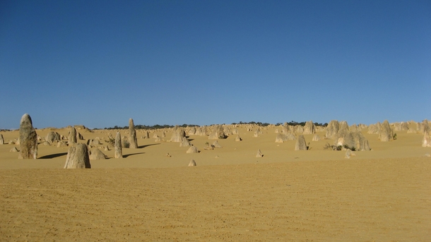 Ive been seeing a lot of Western Australia on here Here are The Pinnacles Taken on my trip there  years ago OCx