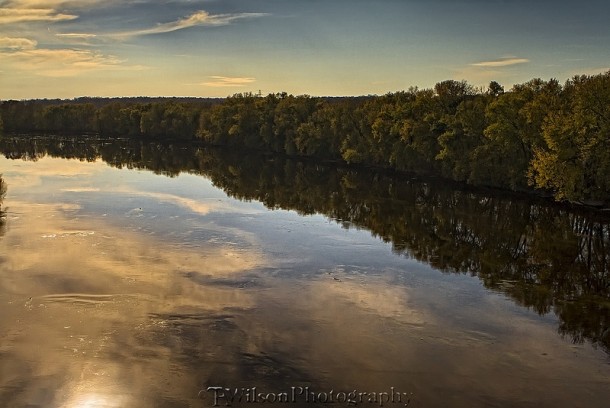 James River running through Scottsville VA