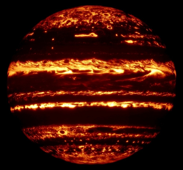 Jupiter in Infrared
