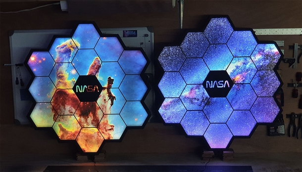 JWST themed LED pictures