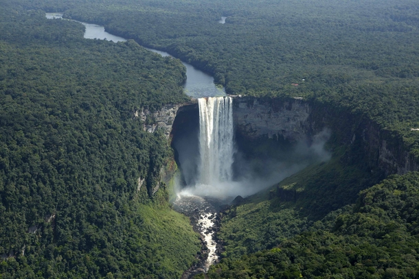 Kaieteur Falls in Southern Guyana 