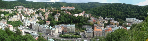 Karlovy Vary formerly Carlsbad Czech Republic 