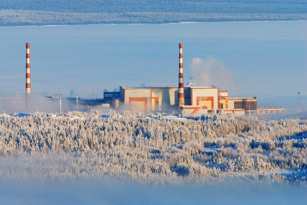 Kola Nuclear Power Plant Murmansk Russia 